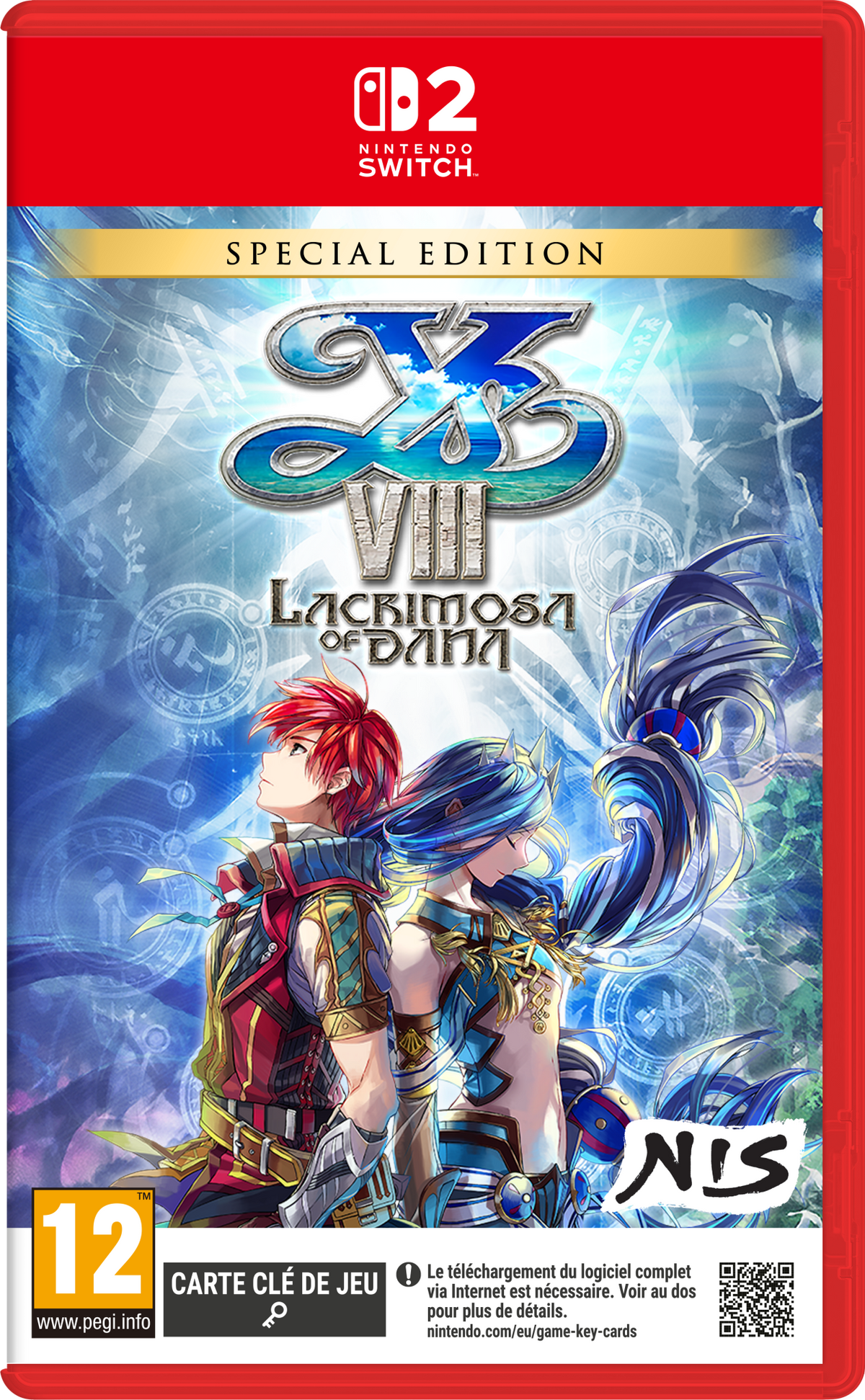 Ys VIII : LACRIMOSA OF DANA Special Edition SWITCH 2 - Jeux Vidéo Physique - NIS America - Shop Just for Games