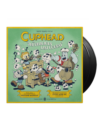 Cuphead The Delicious Last Course OST Vinyle - 2LP - Noir/Black