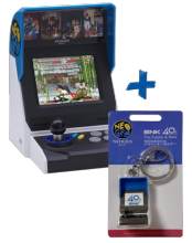 Console SNK Neo Geo Mini HD International + Porte Clefs Neo Geo Mini offert