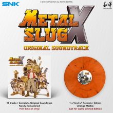Metal Slug X Vinyle - 1LP