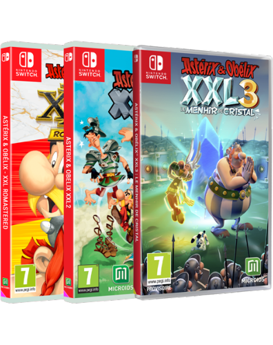 Trilogie Astérix Nintendo Switch - Astérix Romastered, XXL 2, XXL 3