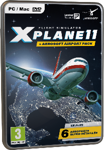 XPlane 11 + Aerosoft Airport pack 6 PC