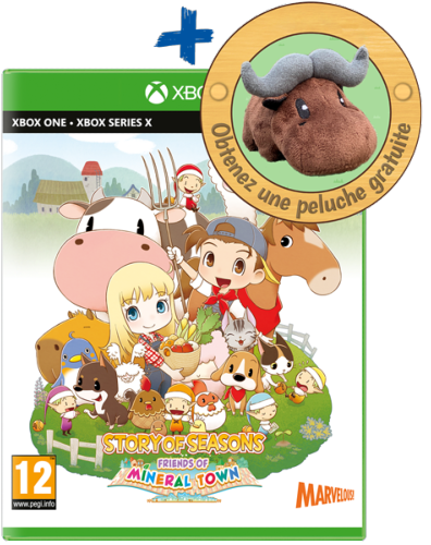 Story of Seasons : Friends of Mineral Town XBOX SERIE X / XBOX ONE + PELUCHE OFFERTE !