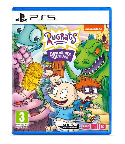 Les Razmoket Rugrats Adventures in Gameland PS5