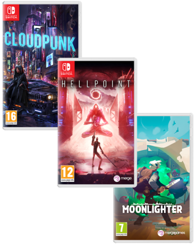 Pack Hellpoint + Cloudpunk + Moonlighter Nintendo Switch