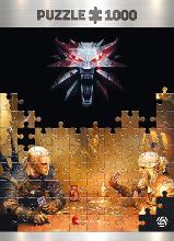 The Witcher: Playing Gwent Puzzle 1000 pièces