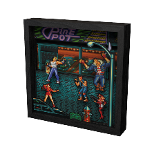 Pixel Frames Streets of Rage - Taille L 23x23cm