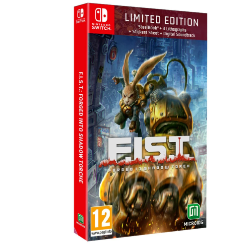 FIST FORGED IN SHADOW TORCH Limited Edition Nintendo SWITCH