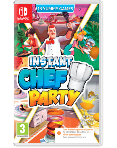 Instant Chef Party Nintendo SWITCH (Code de téléchargement)