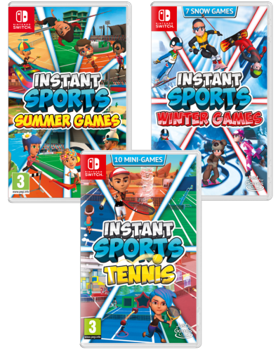 Pack Instant Sports Summer Games + Winter Games + Tennis Nintendo SWITCH