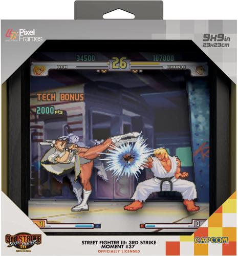 Pixel Frames - Street Fighter 3 Third Strike Moment #37 - 23x23 cm