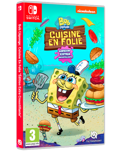 Bob l'éponge : Cuisine en Folie - Extra Croustillante Edition Nintendo SWITCH