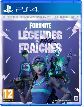 Fortnite Pack Legendes fraiches PS4  (Code de téléchargement)