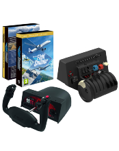 Honeycomb Aerosoft - Throttle + Yoke + Microsoft Flight Simulator Deluxe