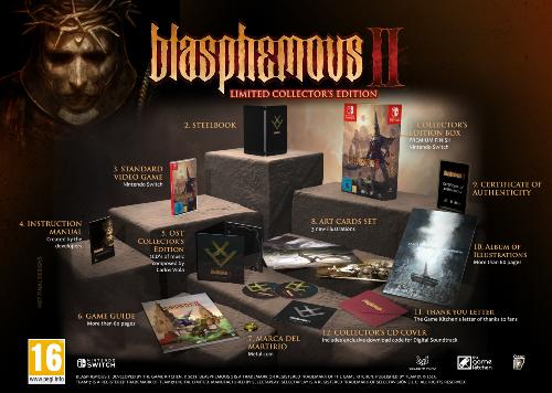 Blasphemous 2 Limited Collector´s Edition Nintendo Switch