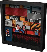 Pixel Frames - River City Ransom Rivals at Work - 23x23 cm