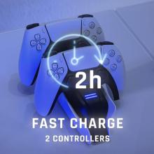 Station de charge PS5 White Edition - Snakebyte