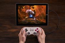 8Bitdo Pro 2 Manette Filaire USB pour Nintendo Switch, PC, macOS, Android, Steam & Raspberry Pi (G Classic Edition)