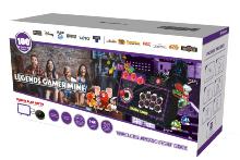 Stick arcade sans fil - Legends Gamer Mini 100 Jeux inclus - Compatible PC