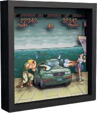 Pixel Frames Street Fighter II : Car Scene - 23 x 23 cm