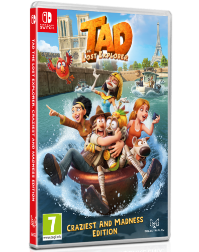 Tad the Lost explorer Craziest and Madness Edition Nintendo Switch
