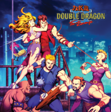 Double Dragon I & II Original NES Soundtracks Billy Edition Blue Vinyle - 1LP