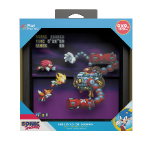 Pixel Frames - Sonic Mania - Heroes vs. Dr. Eggman - 23x23 cm