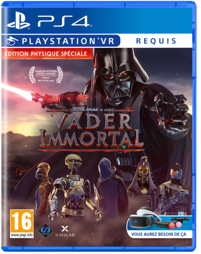 Vader Immortal A Star Wars VR Series PS4 - PS VR Requis