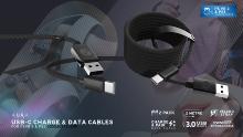 Stealth USB-C Charge and & Data Cables - Twin Pack pour PSVR2 & PS5