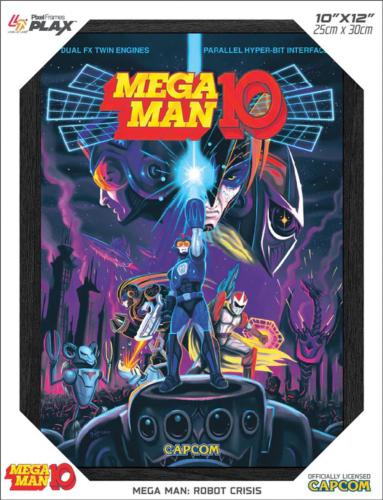 Pixel Frames Plax Mega Man 10 Robot Crisis - Lenticular Frame