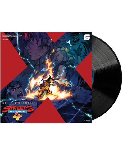 Streets of Rage 4: Mr X Nightmare OST Vinyle - 1LP