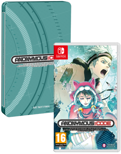 Anonymous Code SteelBook Launch Edition Nintendo SWITCH