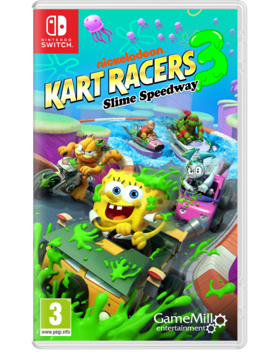Nickelodeon Kart Racers 3 Slime Speedway 3 Nintendo SWITCH