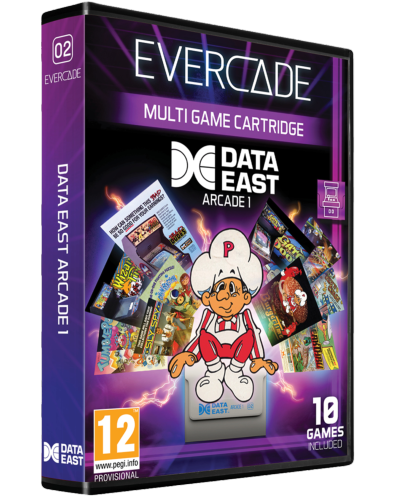 Blaze Evercade - Data East Arcade Collection 1 - Cartouche Arcade n°2