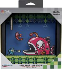 Pixel Frames Mega Man 2 Lantern Fish - 23x23 cm