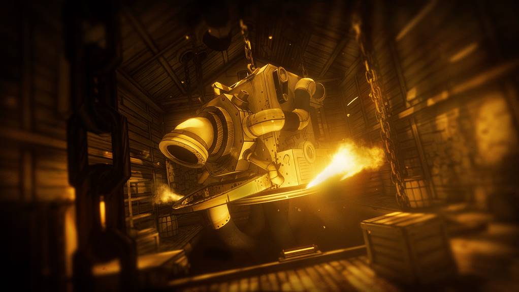 Bendy And The Ink Machine Switch jeu d'horreur chez Just ...