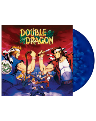Double Dragon I & II Original NES Soundtracks Billy Edition Blue Vinyle - 1LP