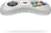 8bitdo Manette Bluetooth 8 boutons M30, couleur Blanche/White compatible sur Switch, Android & PC 