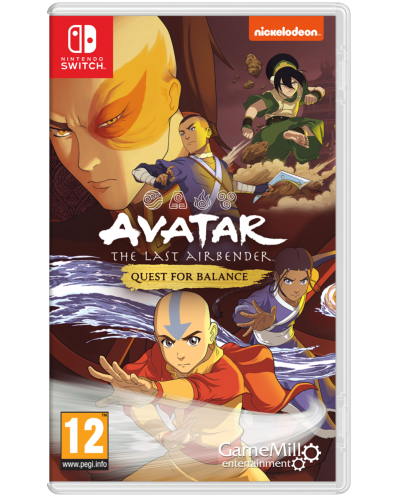 Avatar The Last Airbender Quest for Balance Nintendo SWITCH