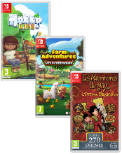 Pack Hokko Life + Farm Adventures + Les aventures de May Nintendo SWITCH