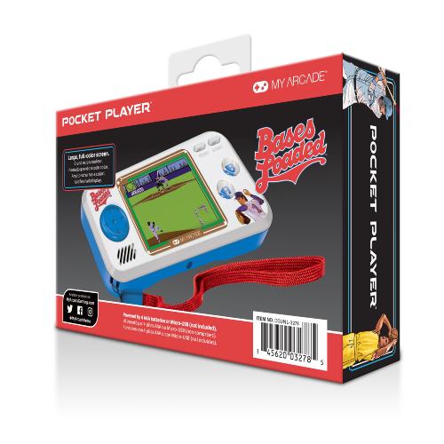 My Arcade - Pocket Player Bases Loaded - Console de Jeu Portable - 7 Jeux en 1
