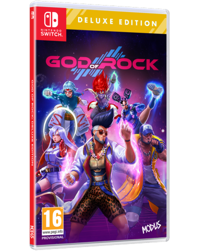 God of Rock Deluxe edition Nintendo SWITCH