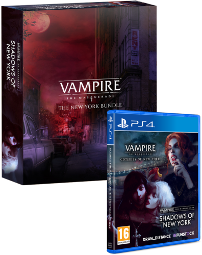 Vampire the Masquerade Coteries and Shadows of New York Collector Edition PS4