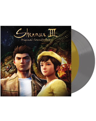 Shenmue III Original Soundtrack Music Selection Or et Argent 2LP