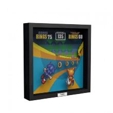 Pixel Frames - Sonic the Hedgedog 2 Special Stage - 23x23 cm