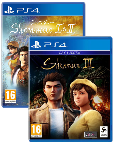Pack Shenmue I & II et III (Day One Edition) PS4