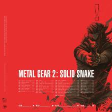 Metal Gear 2 : Solid Snake OST Vinyle - 2LP