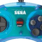 Retrobit - SEGA Mega Drive 6-button USB SEGA Megadrive Mini - Blue
