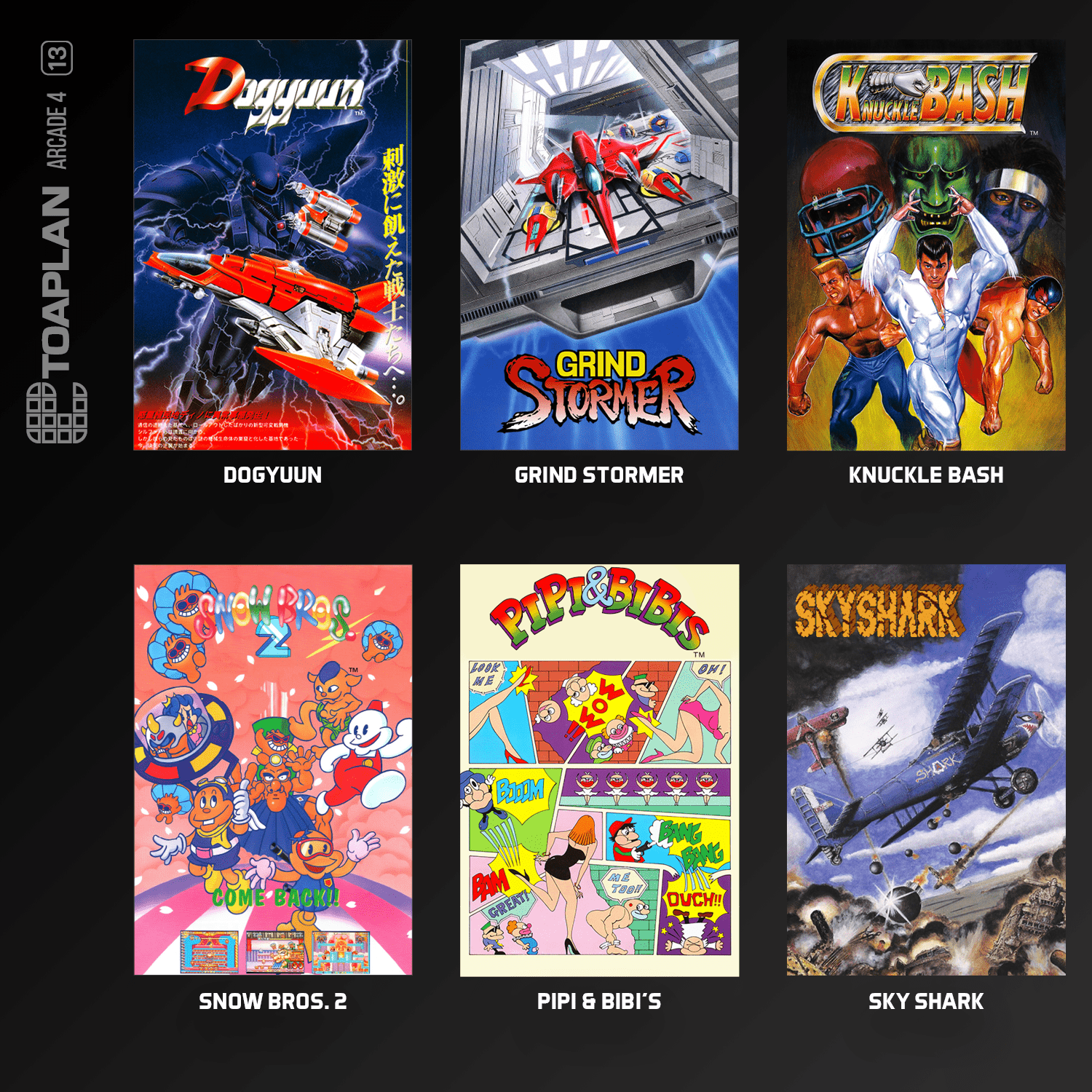 Blaze Evercade - Toaplan Arcade Collection 4 - Cartouche n° 13 - Jeux Rétro - Evercade - Shop Just for Games