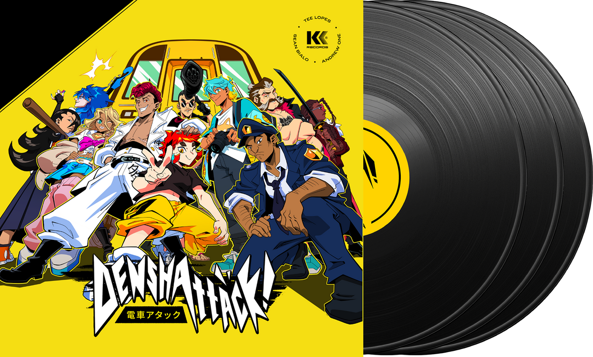 Denshattack Original Game Soundtrack Vinyle 3LP